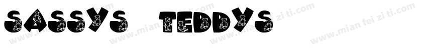 Sassys Teddys 1字体转换